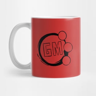 Sketchy GodzillaMendoza Logo Black Mug